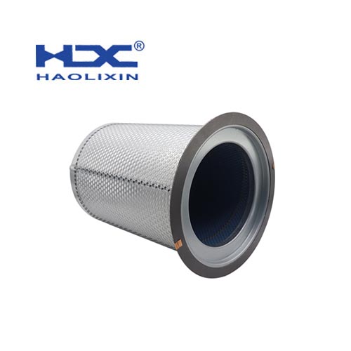 High-quality replacement air oil separator 250034-087 (250034087) for Sullair screw air compressor, used for oil and air separation in compressor systems.